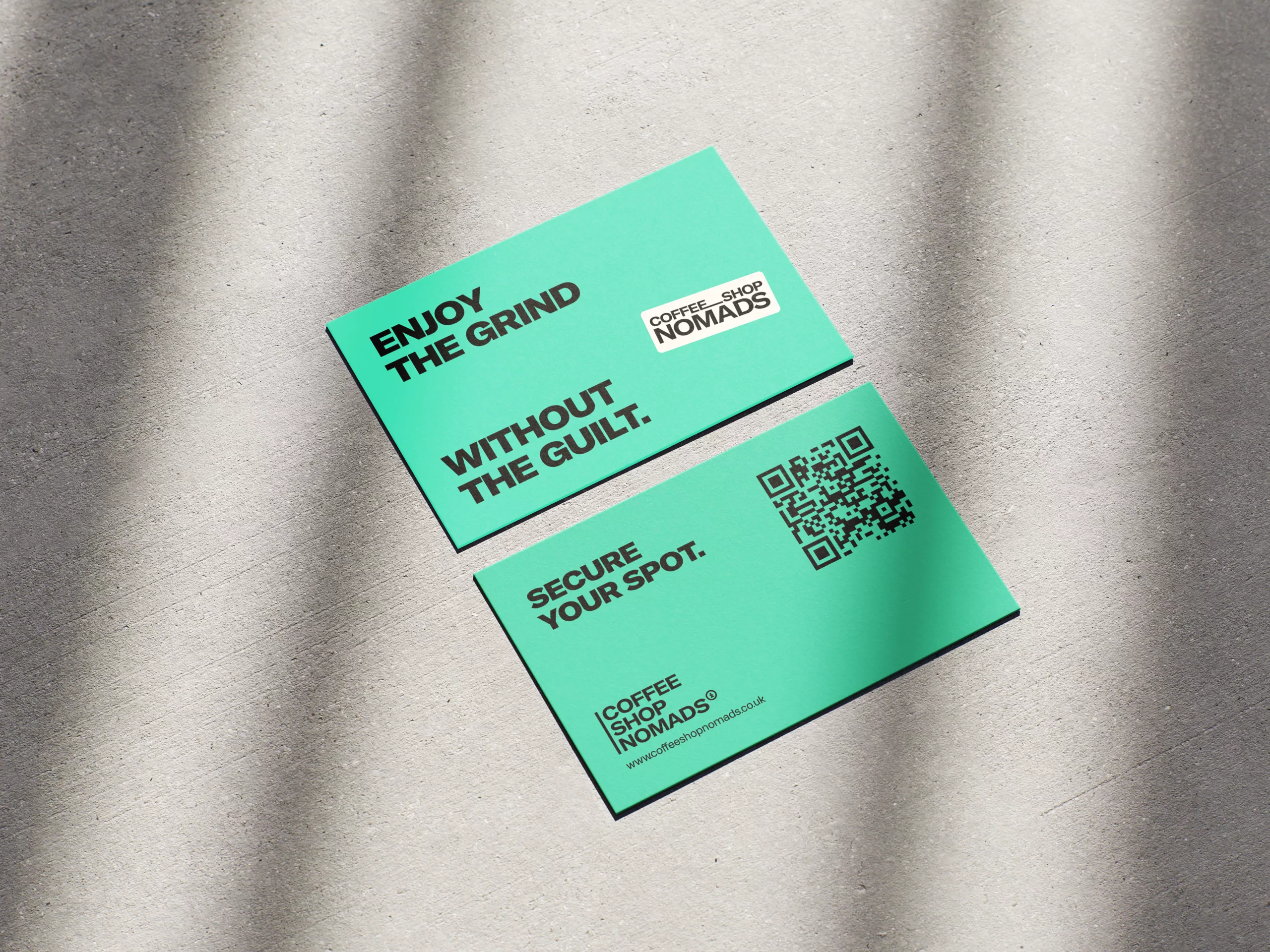 Card - Mint - Enjoy The Grind